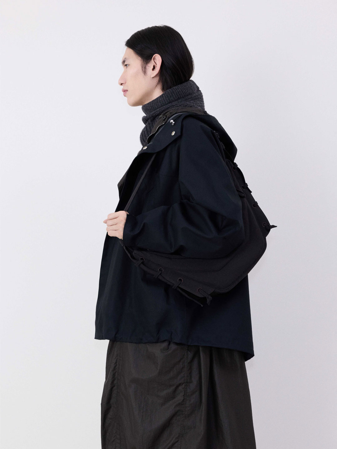 LEMAIRE(ルメール) | スモール ソフト ゲームバッグ - ダークブラウン