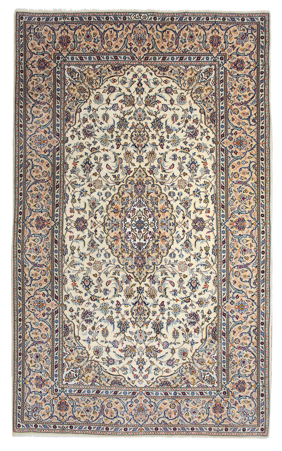 カシャーン産｜産地と有名工房｜ペルシャ絨毯について｜ペルシャ絨毯の