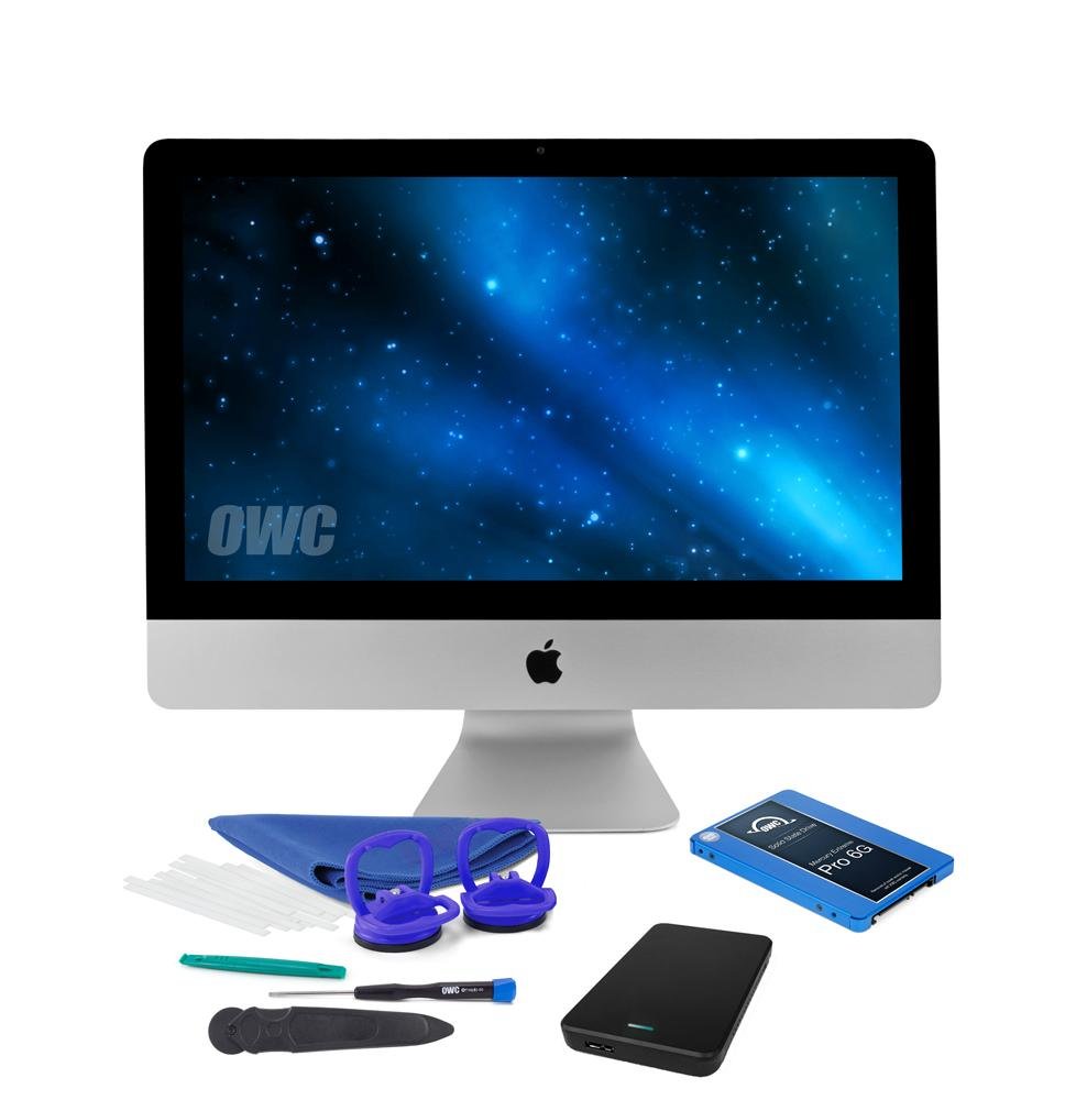 DIY Bundle - 2TB OWC 6G SSD and HDD Kit for 21.5-Inch iMac
