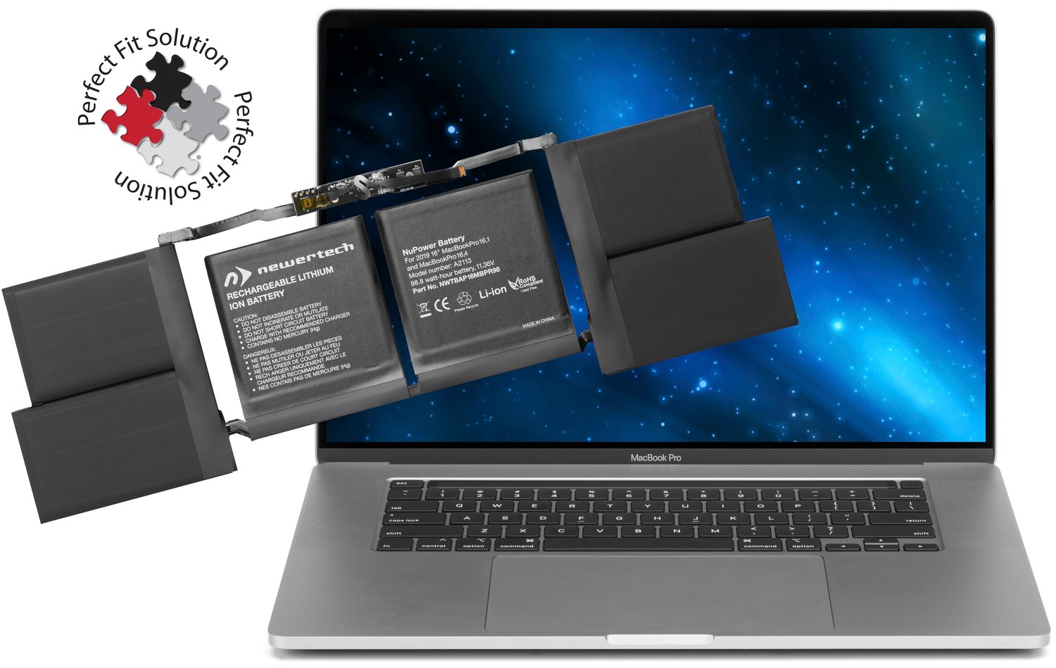Replacement Battery for 16-inch MacBook Pro (2019)