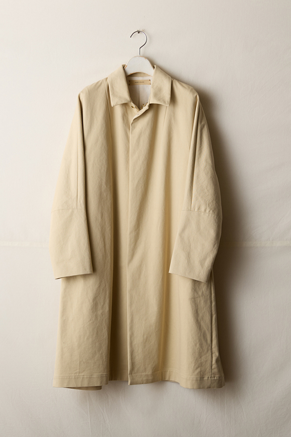 stand-fall-collar coat | esseism
