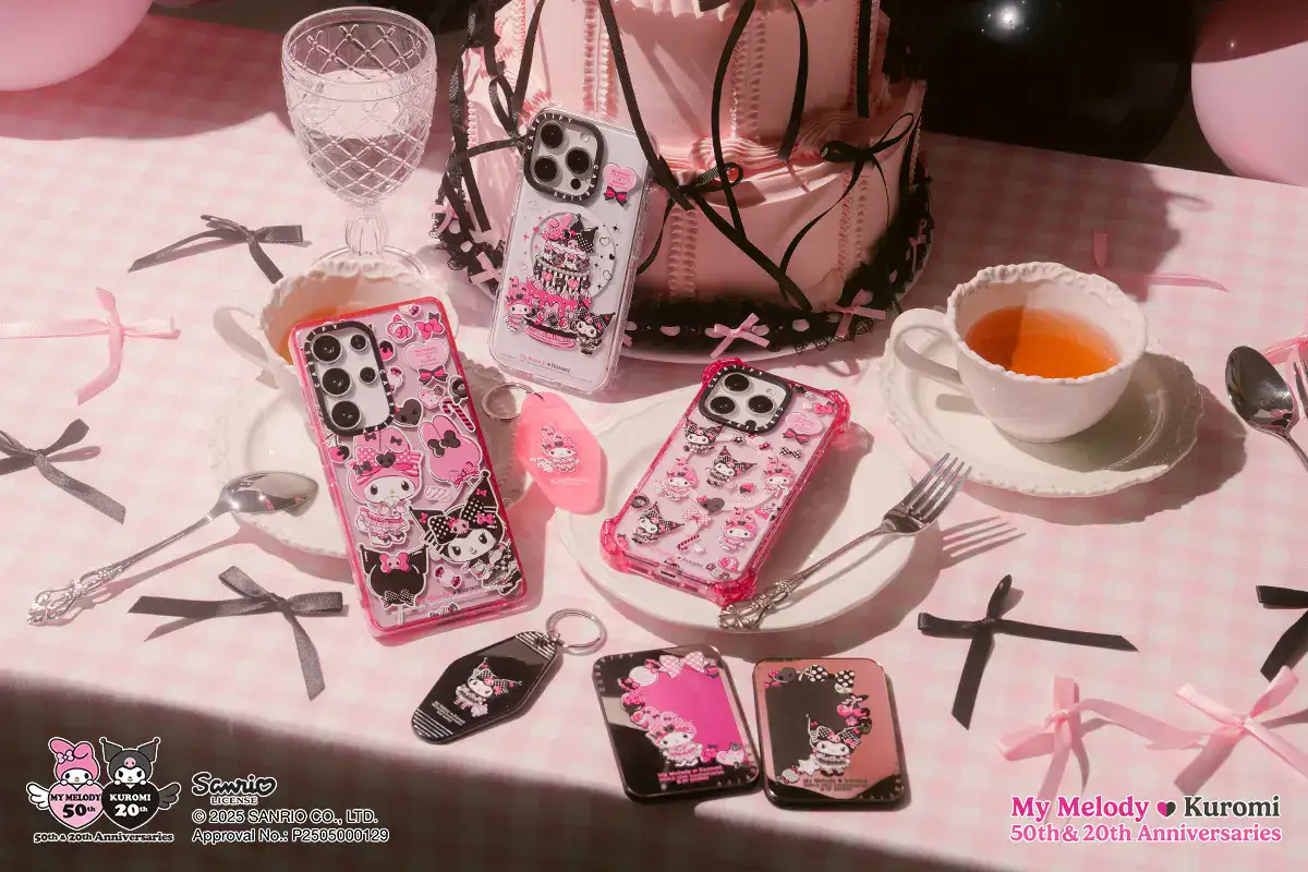 Huge new My Melody and Kuromi phone case and accessory range goes