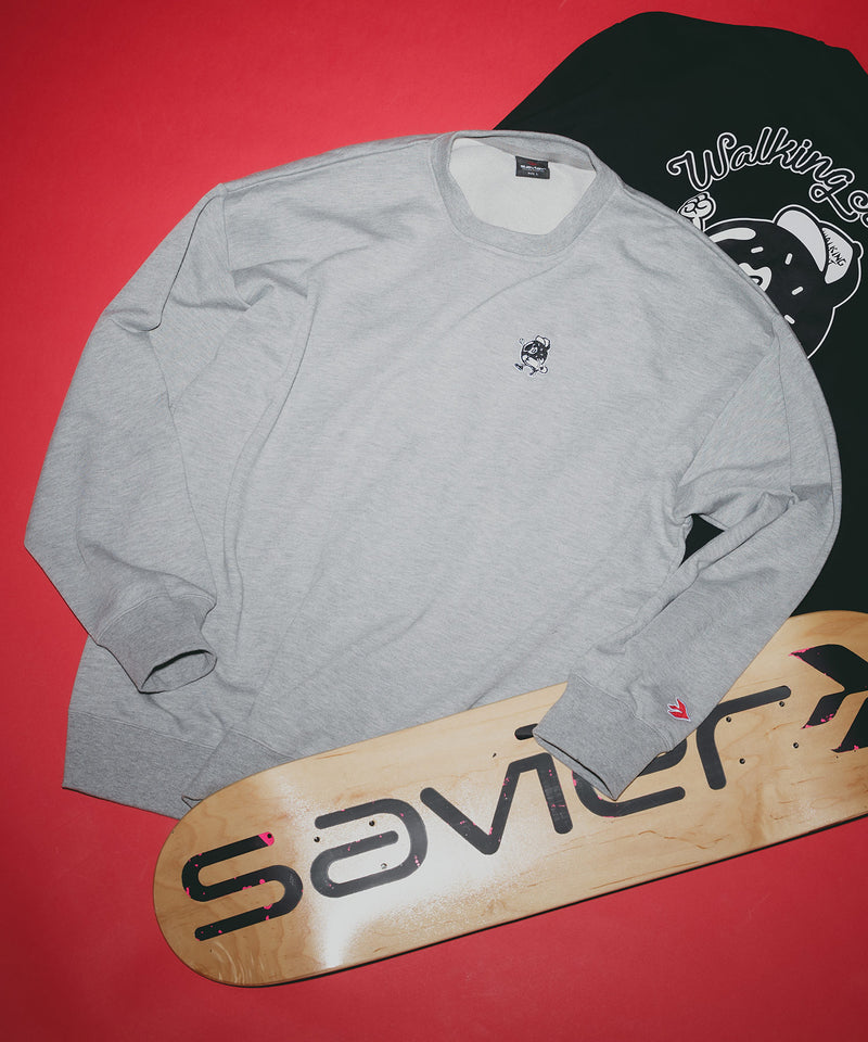 SAVIER/サビアー】WALKING DONUTSコラボ / バックプリント ビッグ