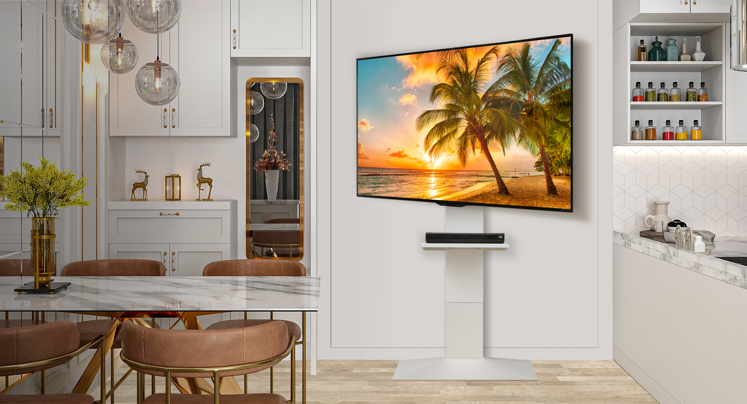 V3 SW Wall-side Type | WALL INTERIOR TV STAND