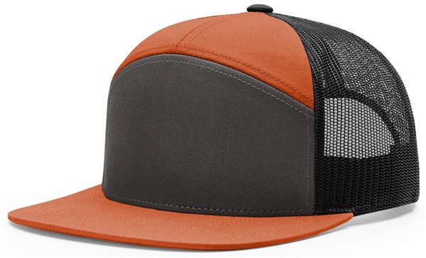 Richardson 168 7 Panel Flat Bill Trucker Cap | Epic Sports