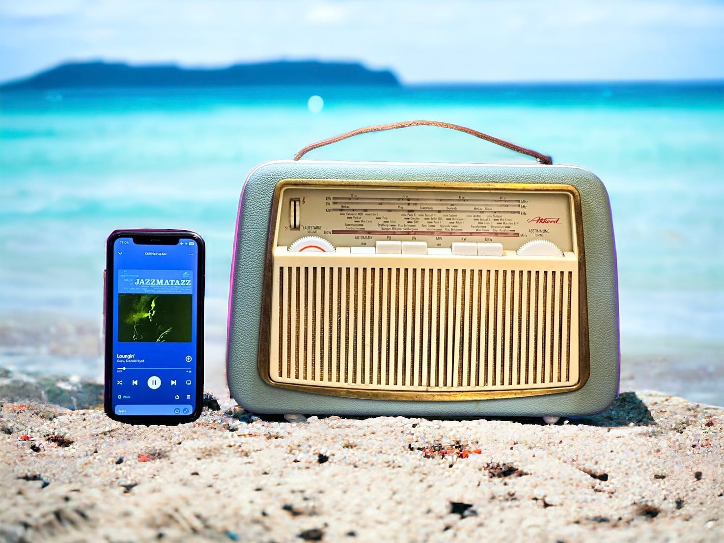 Akkord Pinguin U61 Portable Bluetooth Speaker from 1961 - Vintage