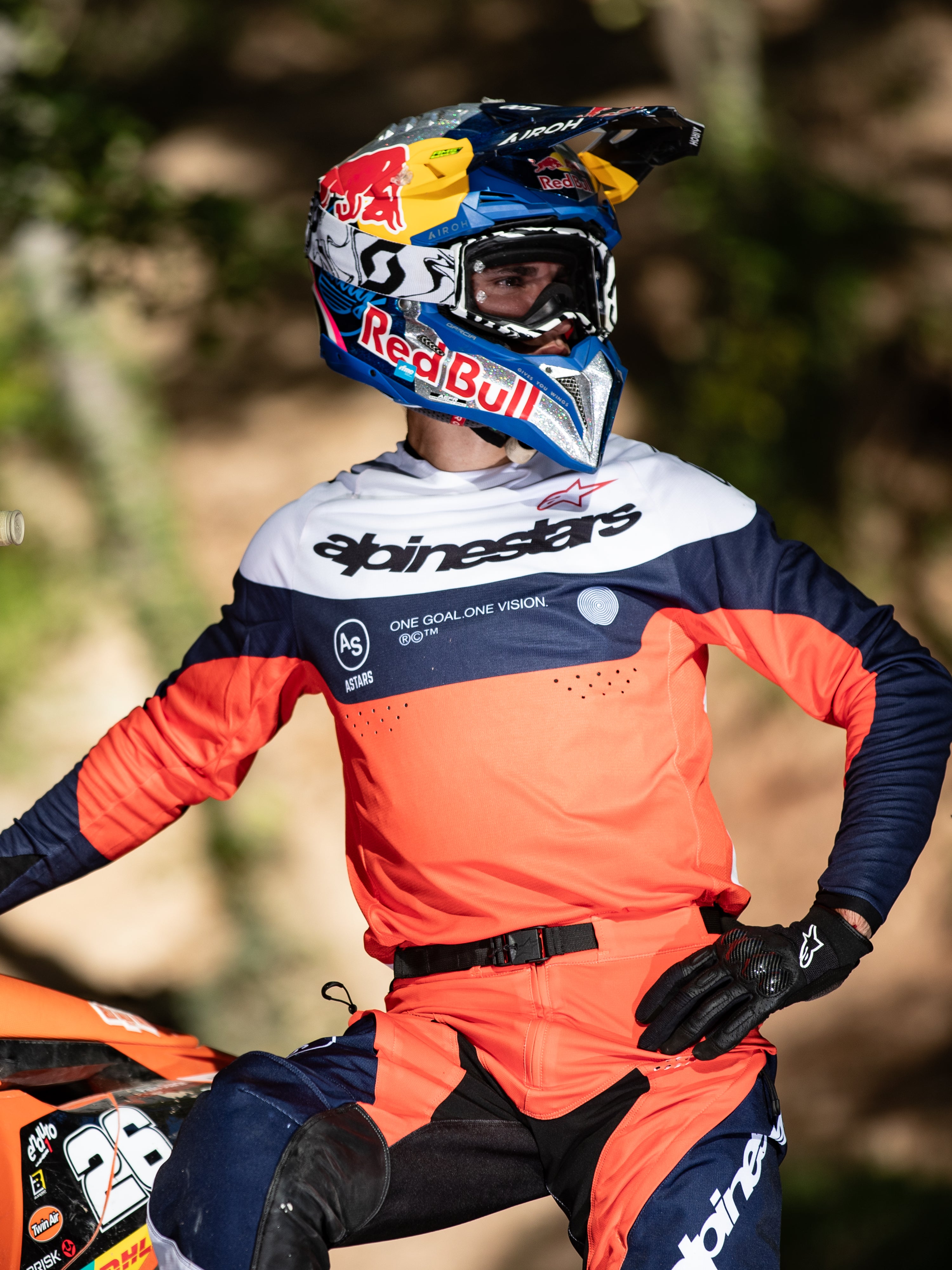 Pro-Dura - Navy MX Jersey | Alpinestars®