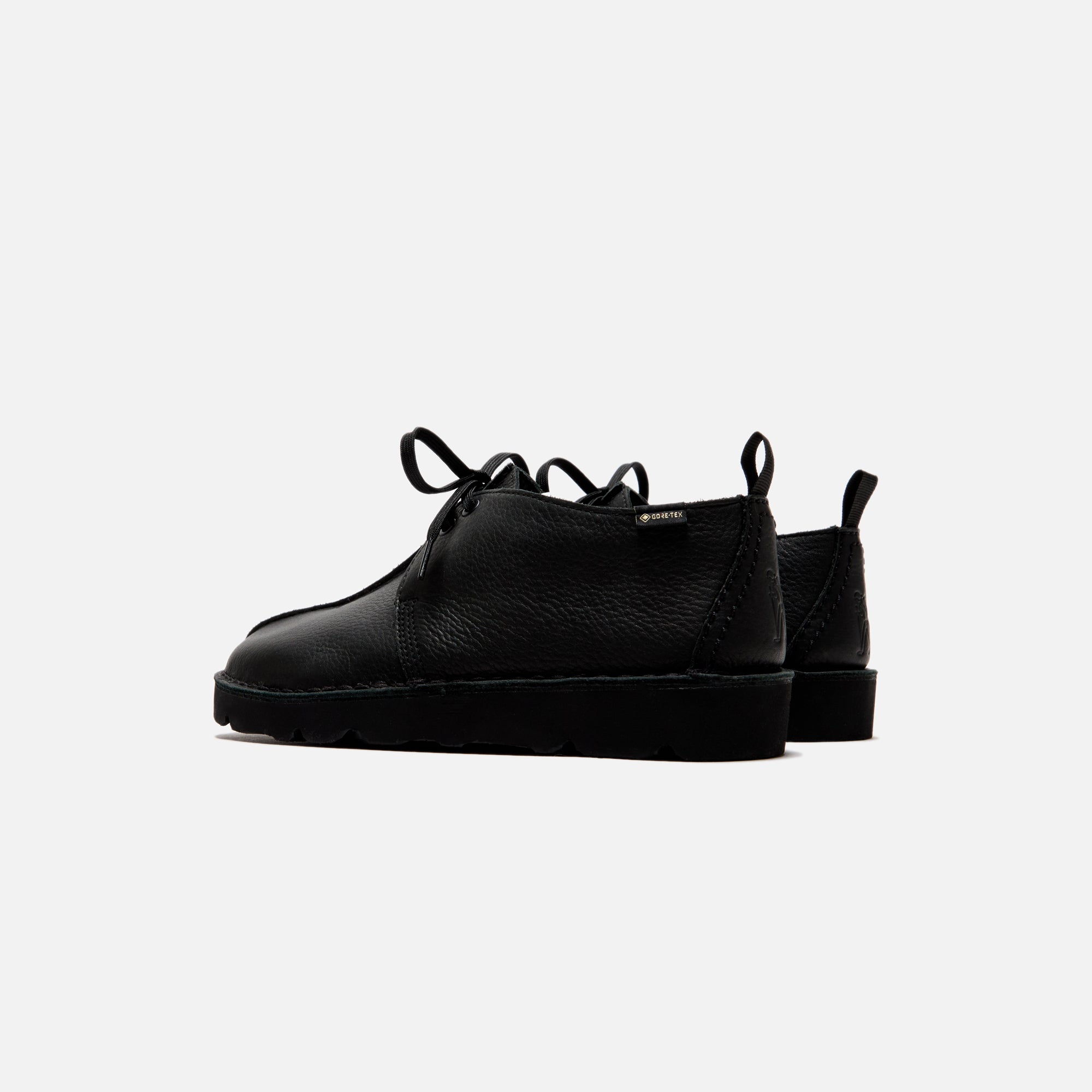 Clarks Desert Trek GTX - Black Leather – Kith Europe