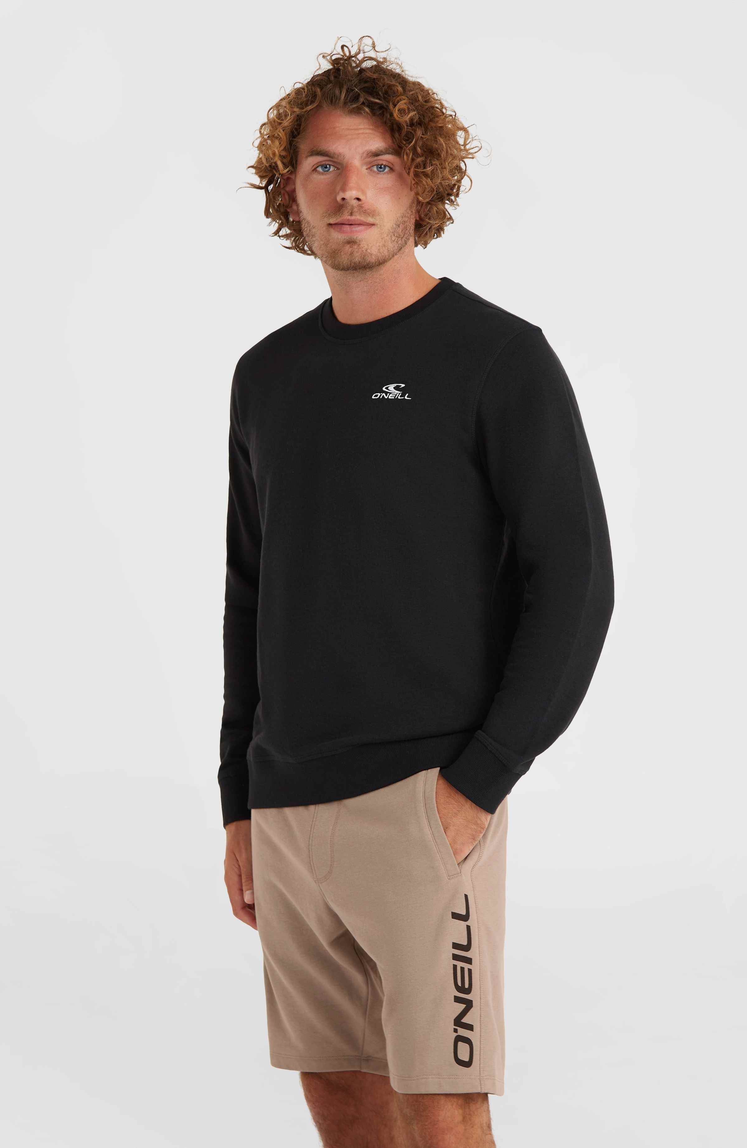 O'Neill Small Logo Crew Sweatshirt | Black Out – O'Neill