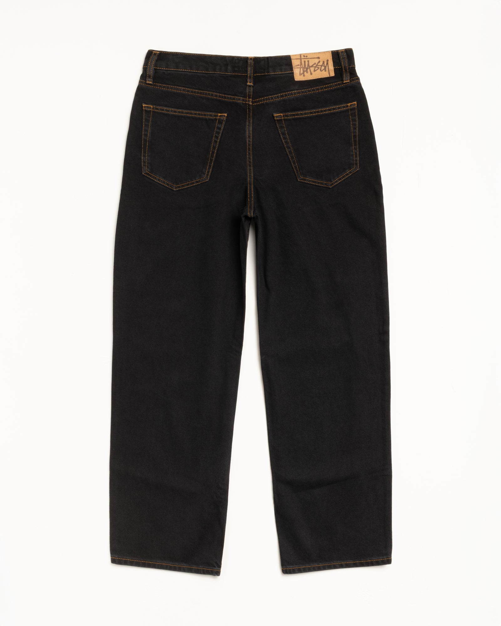 Big Ol' Jean Denim in washed black – Stüssy – Stüssy Europe