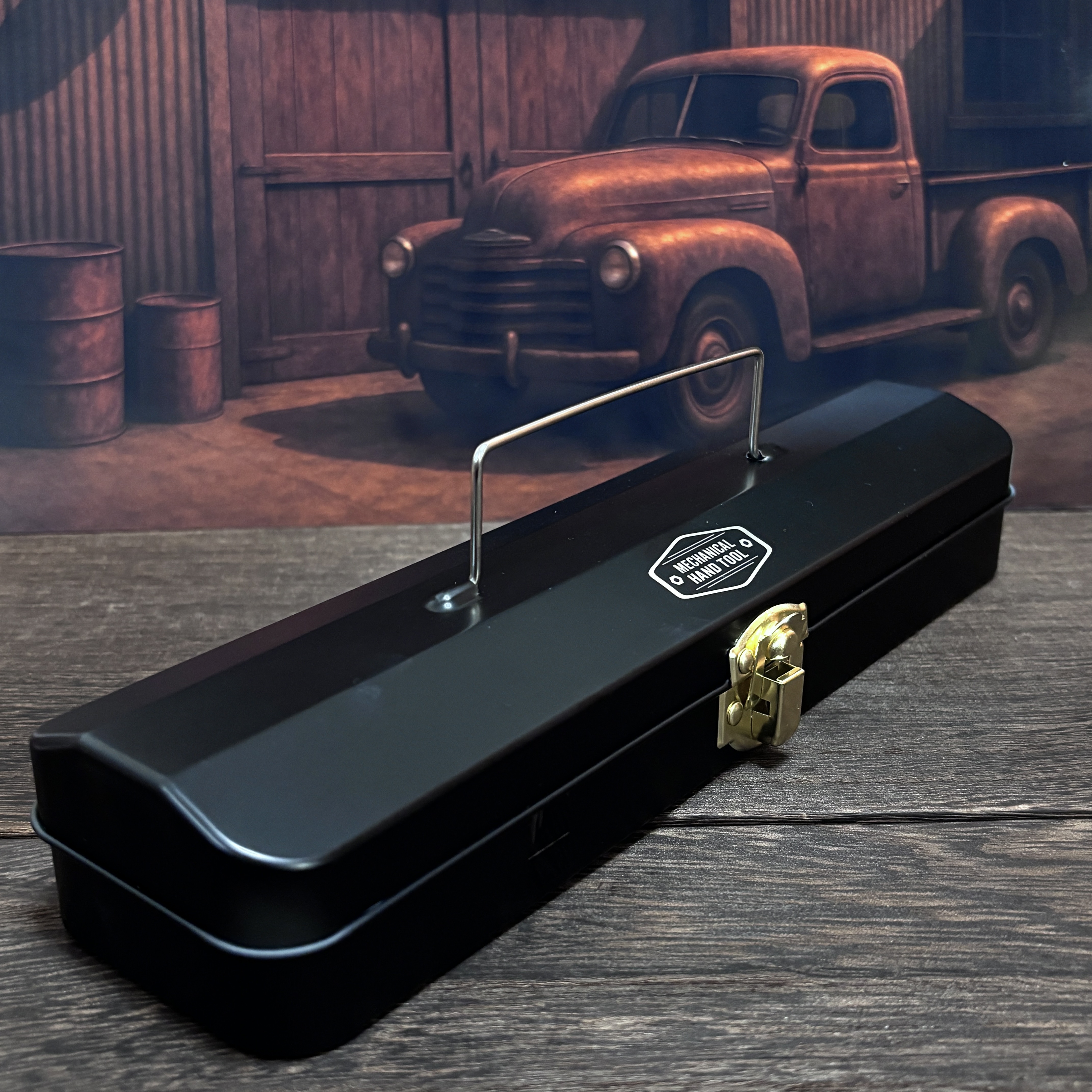 ツールボックス缶ロング（ブラック） | 株式会社エウレカ