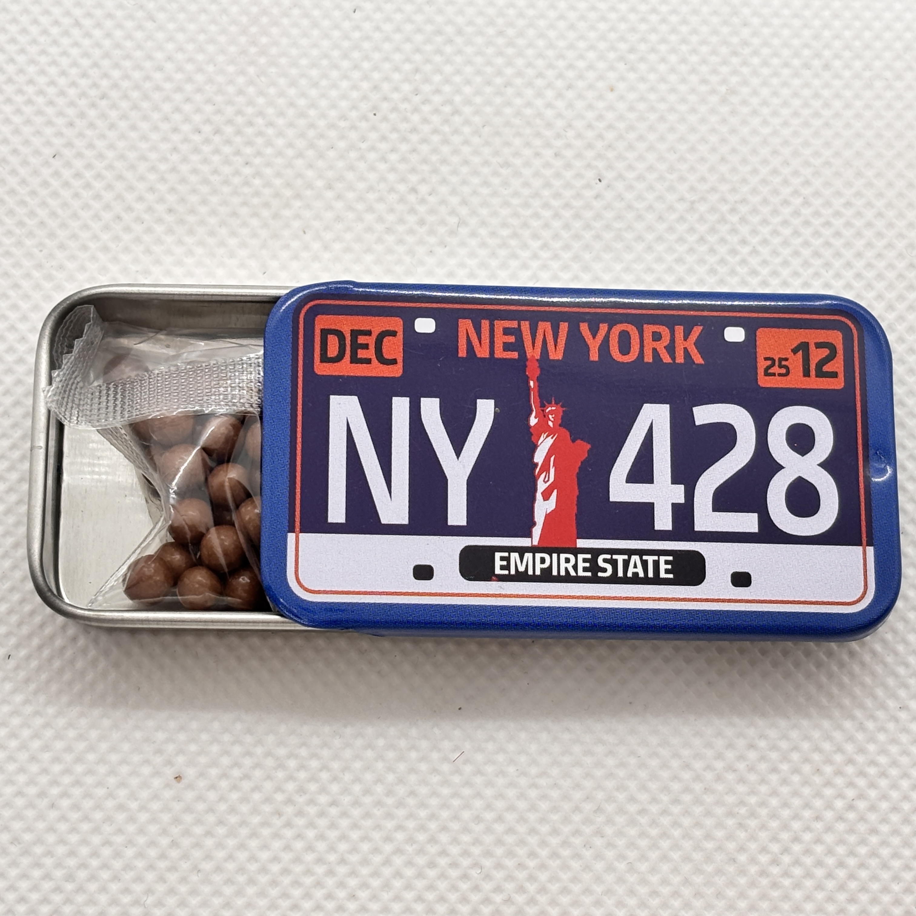 ミニ ナンバープレート缶(NY） | 株式会社エウレカ