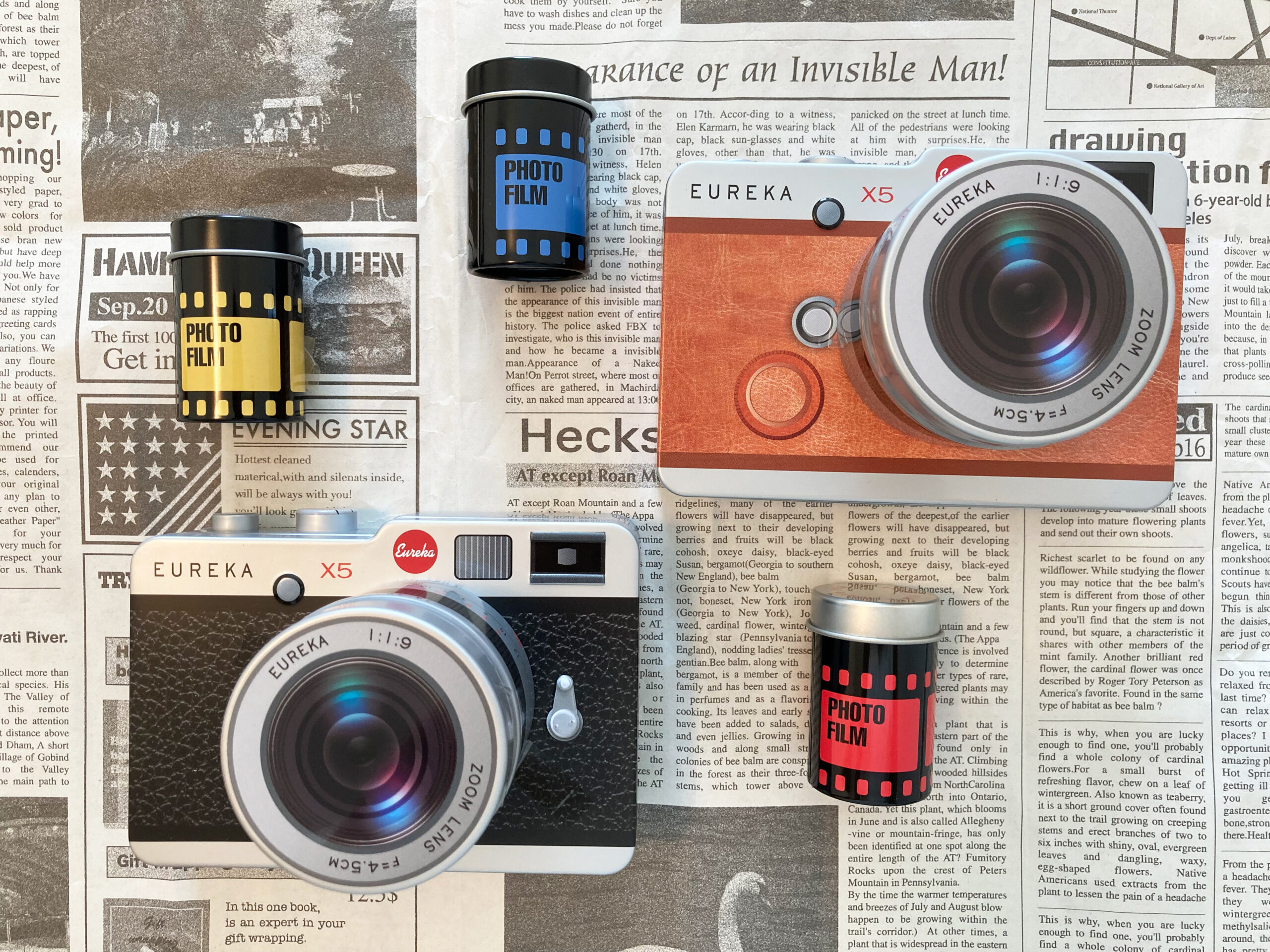 EC限定・お菓子なし※写真フィルム缶(5個セット） | 株式会社エウレカ