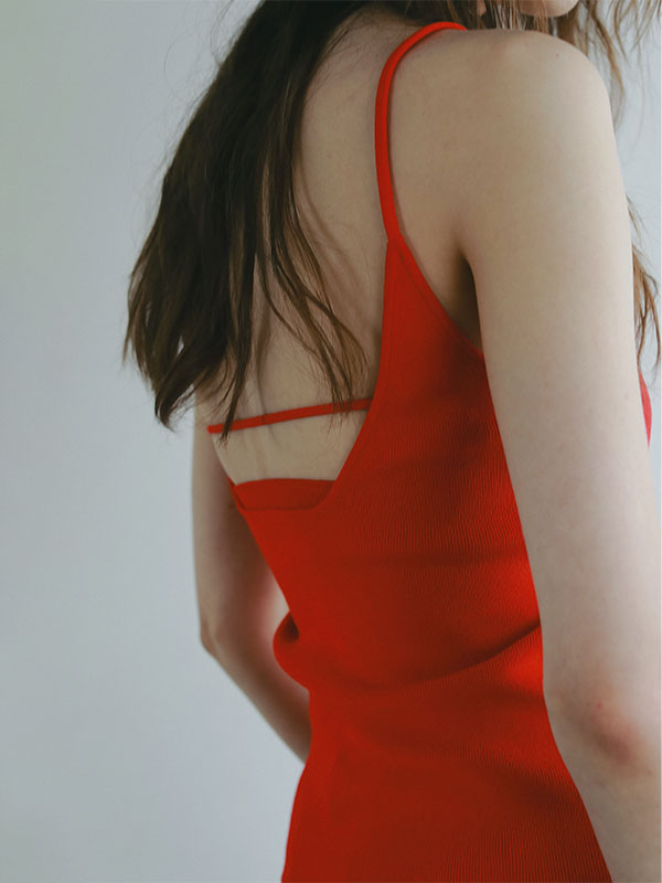 バンドゥセットニットキャミソール(F WHITE): トップス │ ETRE TOKYO