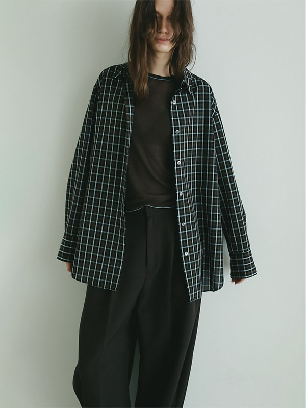 オリジナルマルチチェックシャツ(F BEIGE): トップス │ ETRE TOKYO