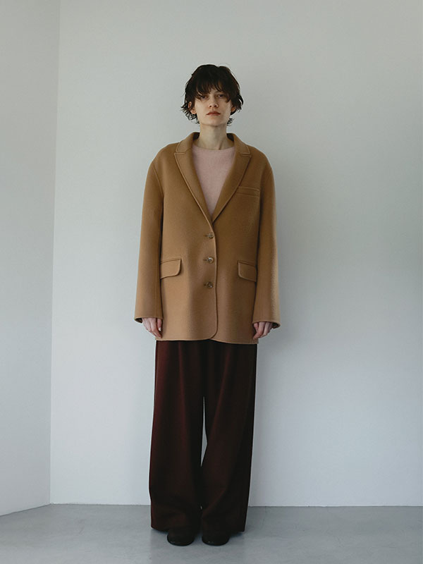 SANTEダブルブレストリバージャケット(S BEIGE): アウター │ ETRE