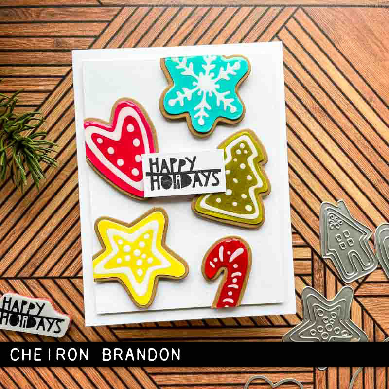 Sizzix Thinlits Die Set - Christmas Cookies, 665566, by: Tim Holtz