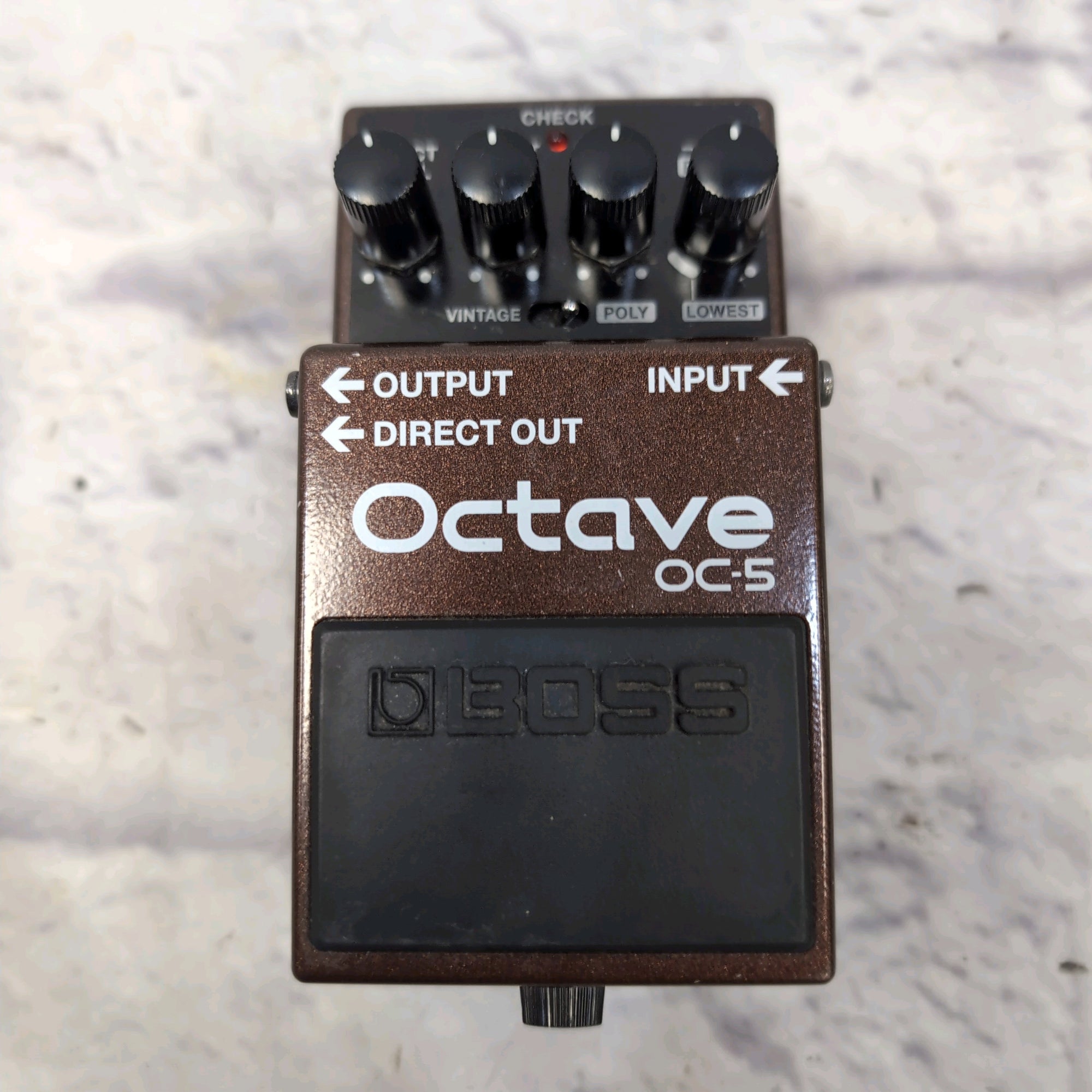 Boss OC-5 Polyphonic Guitar/Bass Octave Pedal - Evolution Music
