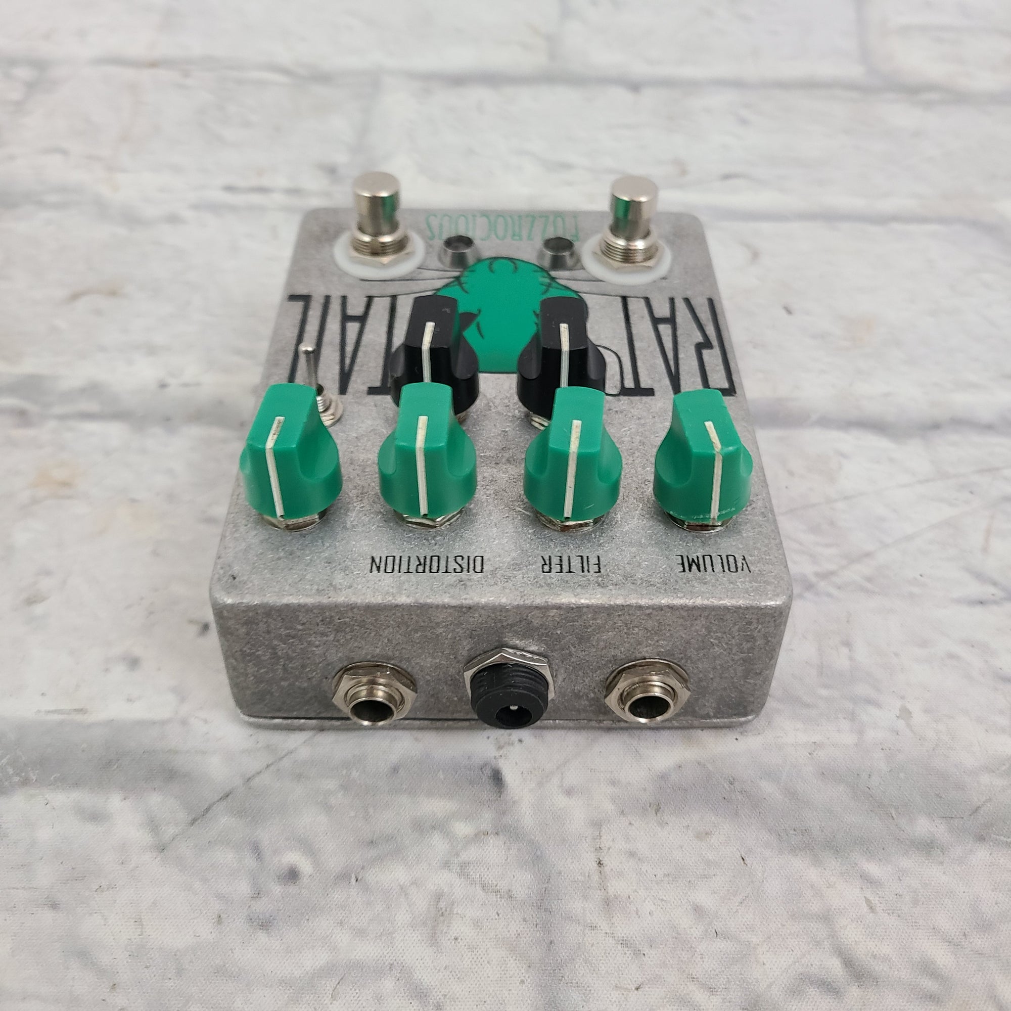 Fuzzrocious Rat Tail/ Cat Tail Mod Distortion Pedal - Evolution Music