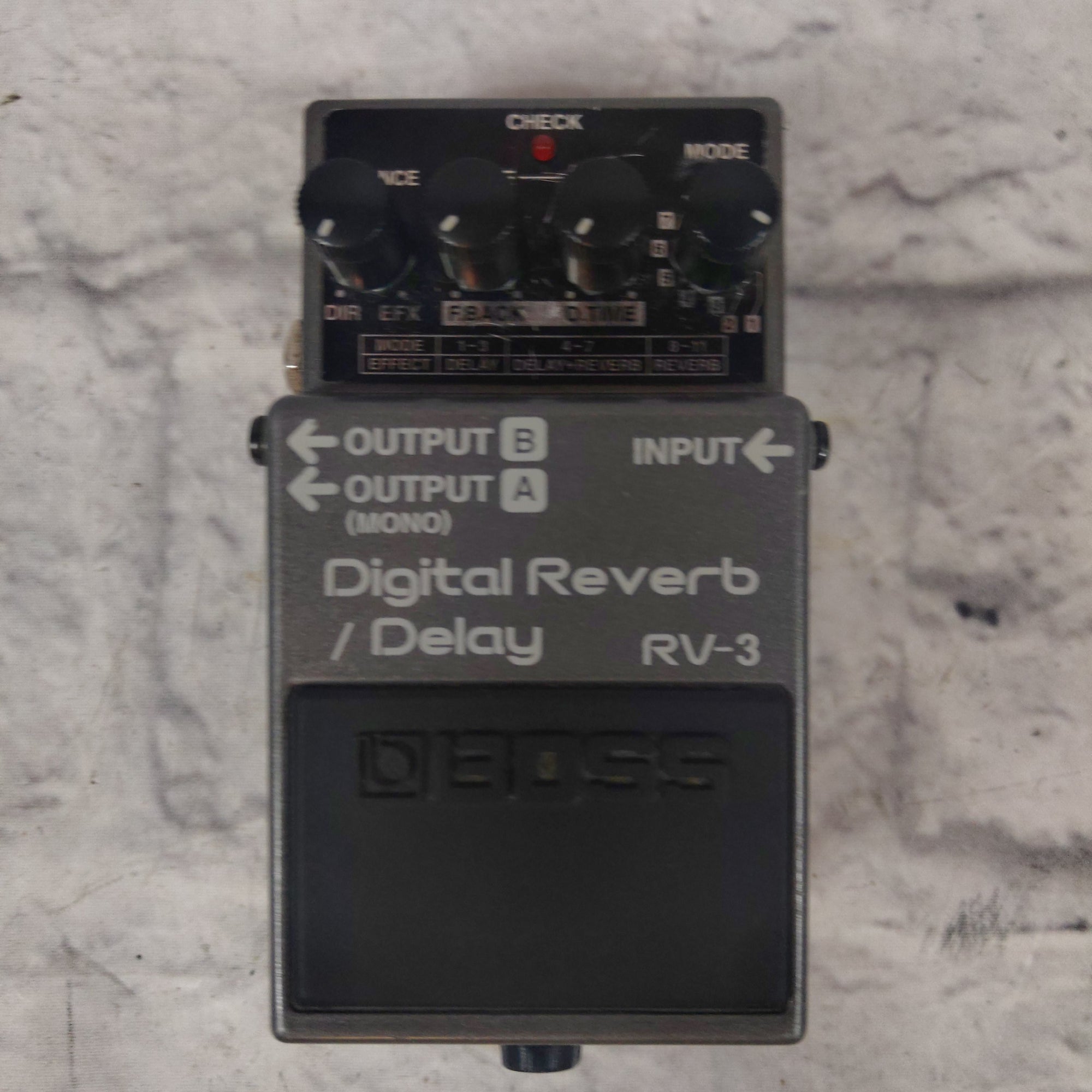 Boss RV-3 Digital Reverb/Delay Pedal - Evolution Music