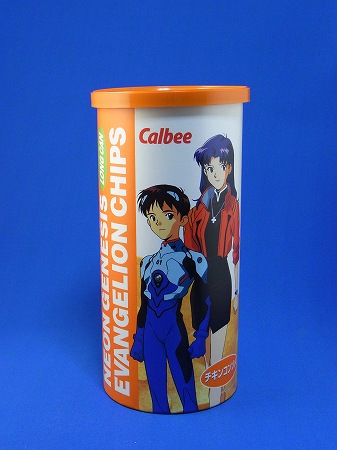 エヴァグッズ No.143～147 カルビー エヴァチップス ロング缶 第1弾