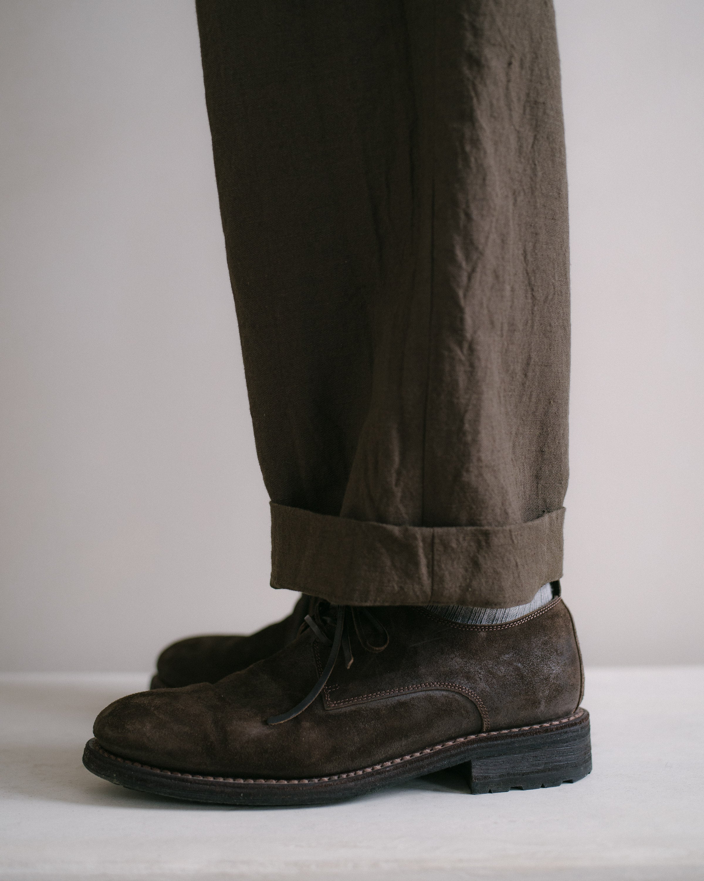 Guidi Rosellini - Morosino 1907, Anthracite Vacchetta Leather