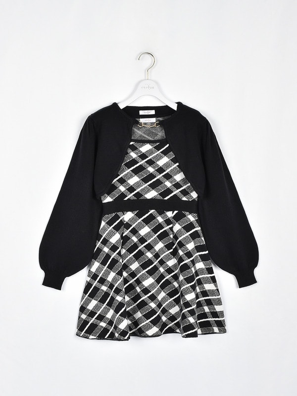 ボレロセットワンピース｜evelyn（エブリン）公式通販サイト