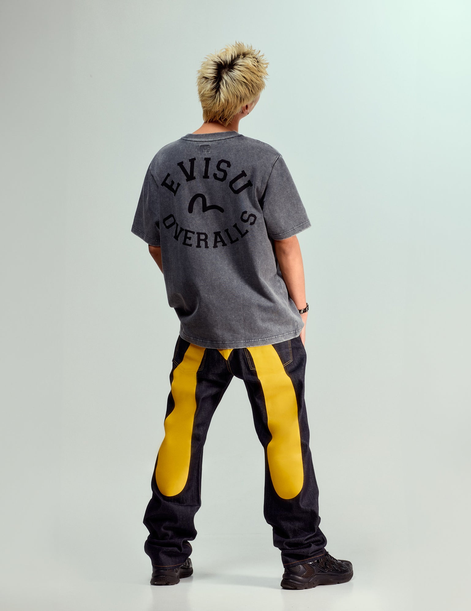 Daicock Print Baggy-Fit Jeans #2000 – EVISU