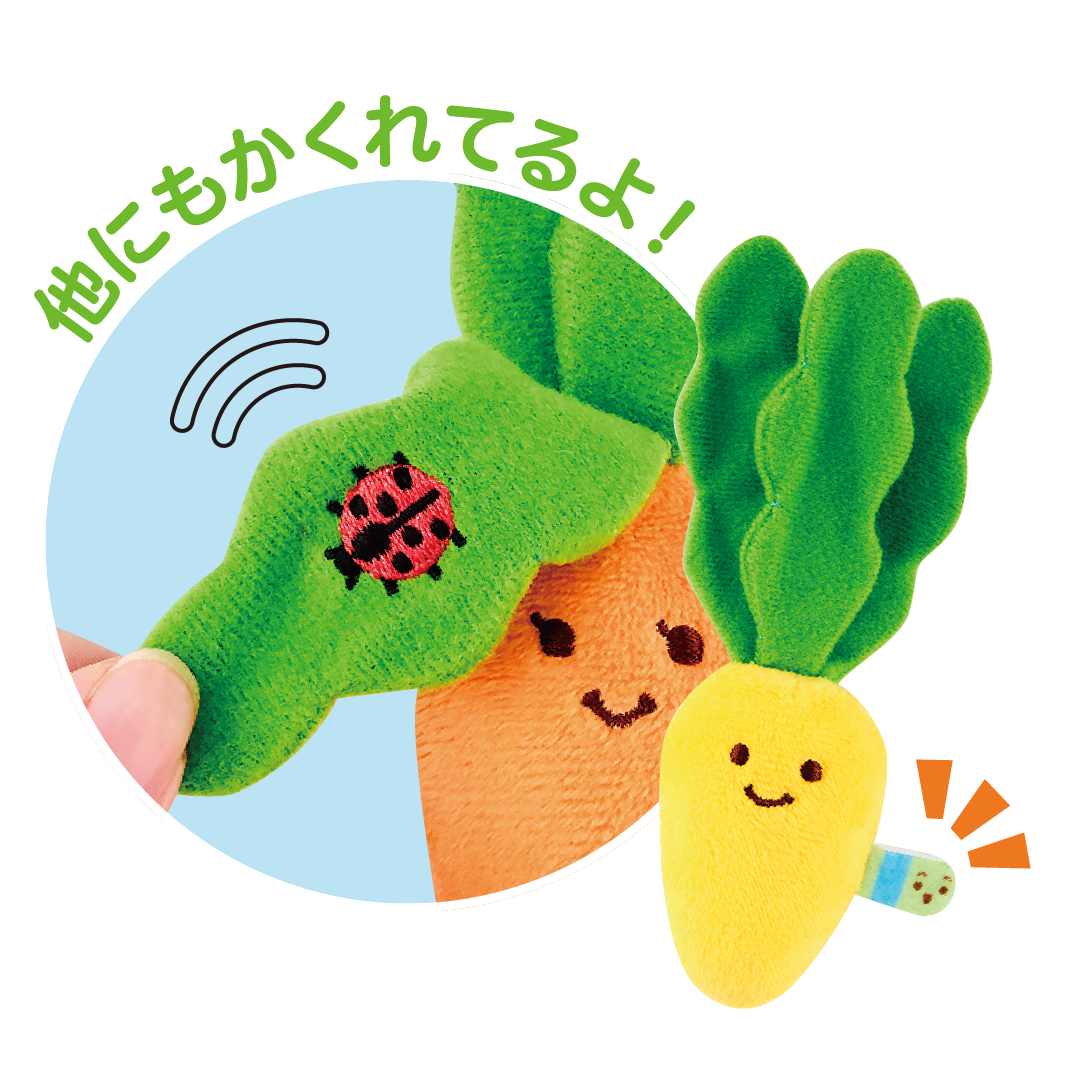 アイアップ公式通販】ぱりぱりにんじん畑 （EC限定：だいこん付き