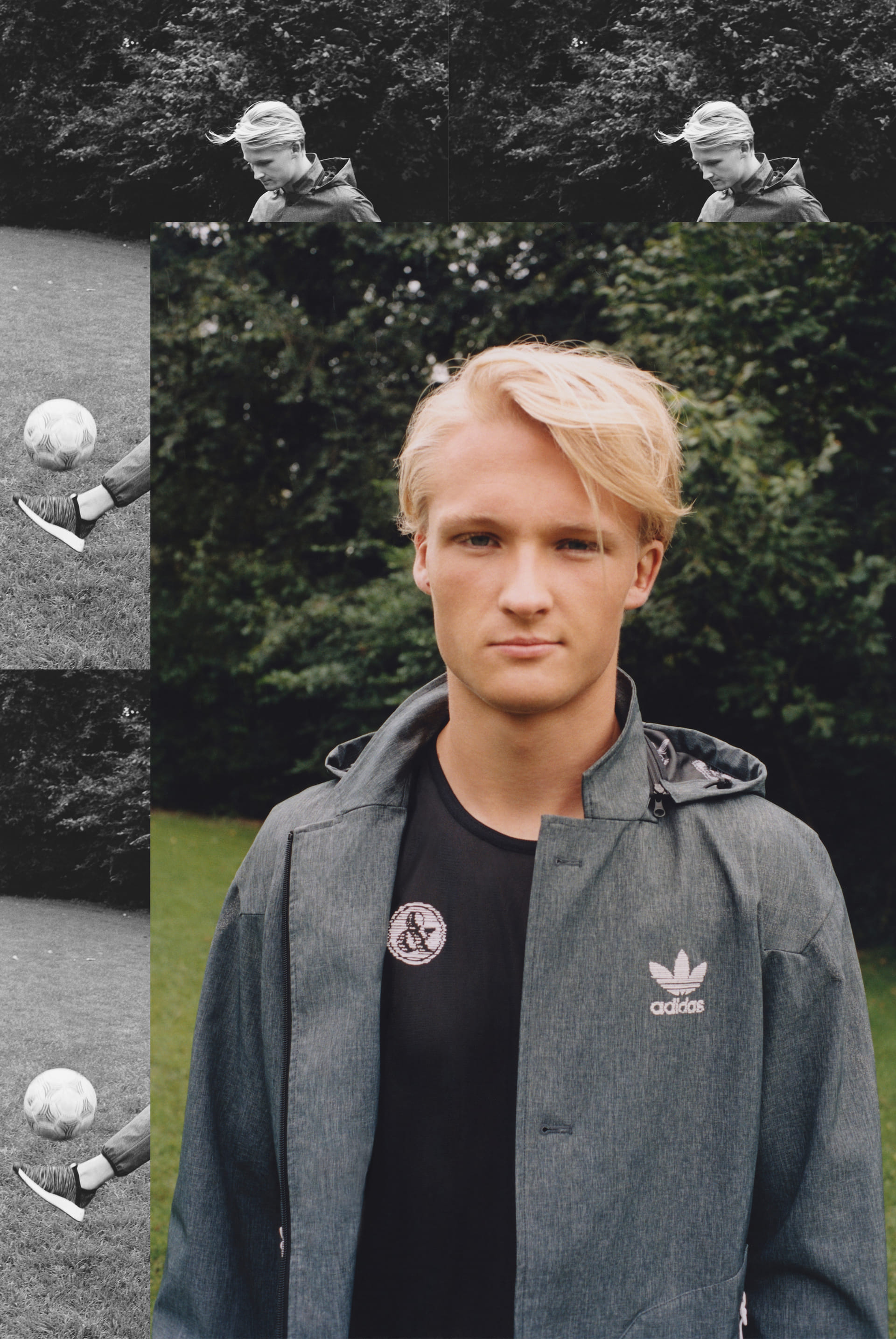 河村康輔がロゴデザインを手がけたコラボコレクション、adidas