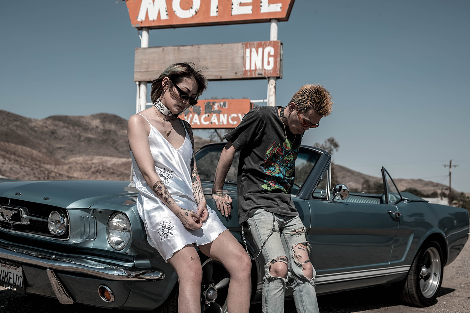 ゆるふわギャング “Palm Tree” & “Psychedeligood” Photo Shoot in LA