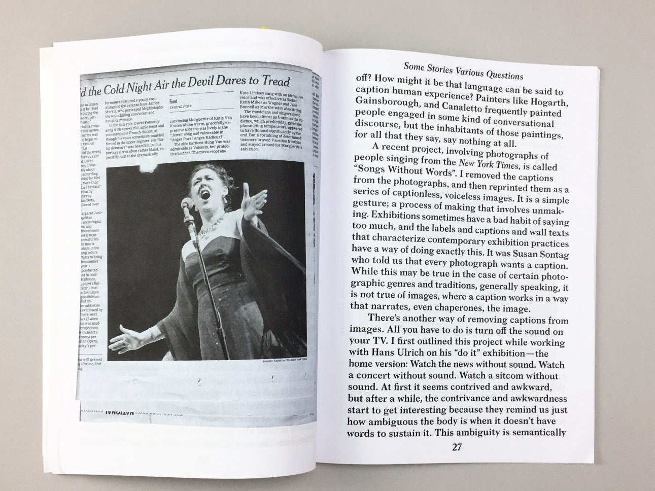 Exhibitions Prosthetics by Joseph Grigely | EXILE Books