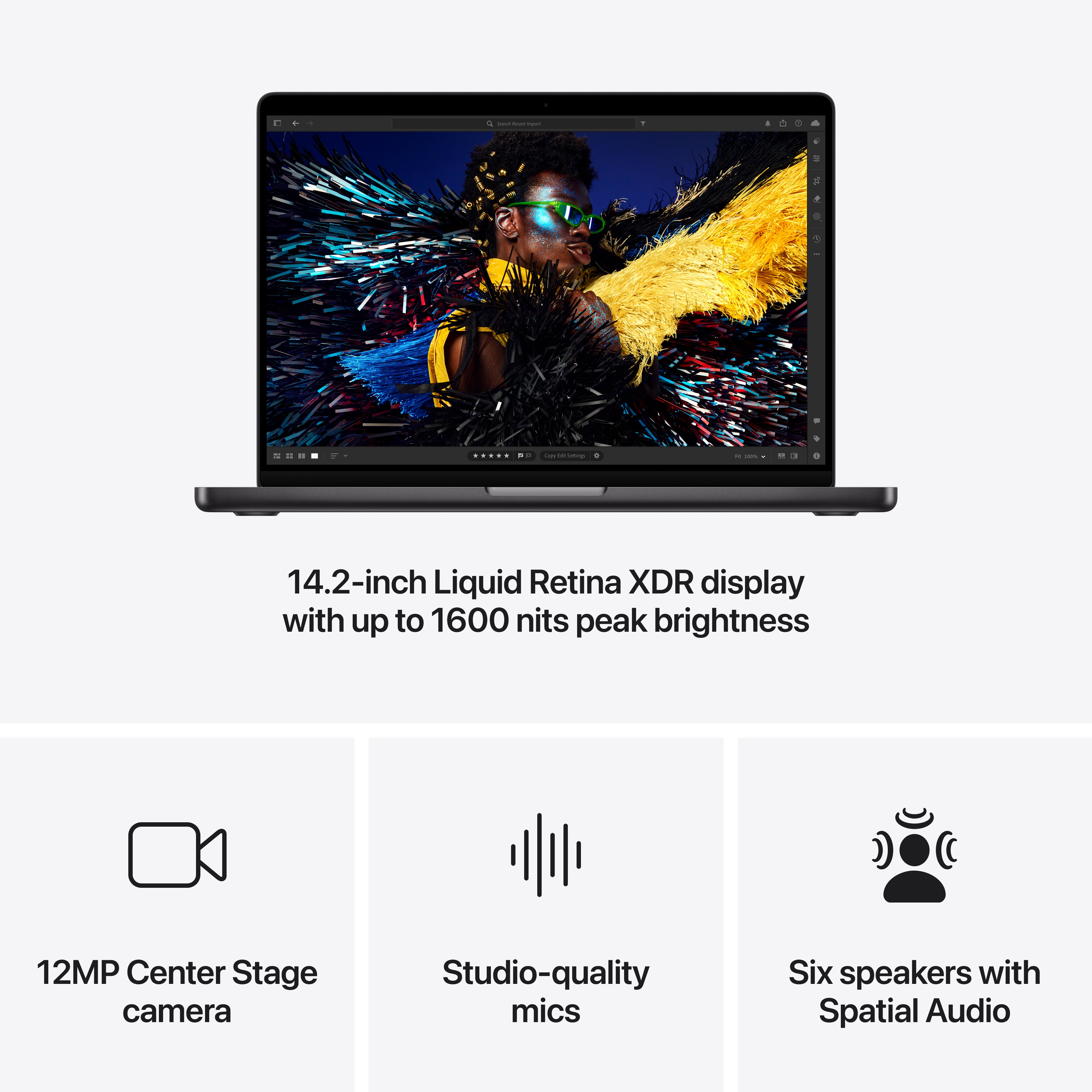 14-inch MacBook Pro with M4 Pro or Max - Standard Display - Space