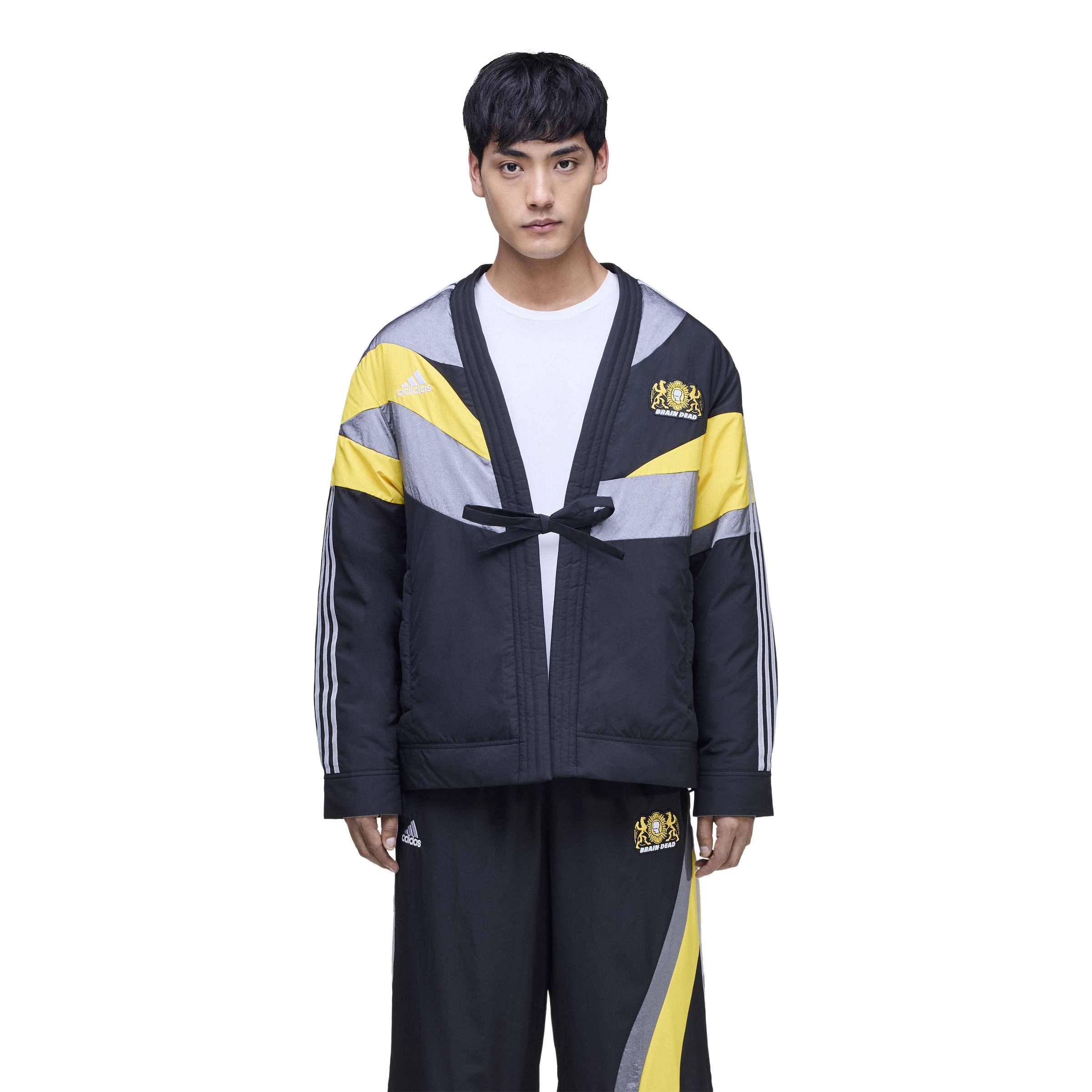 Adidas x Brain Dead Mens Noragi Track Jacket – Extra Butter