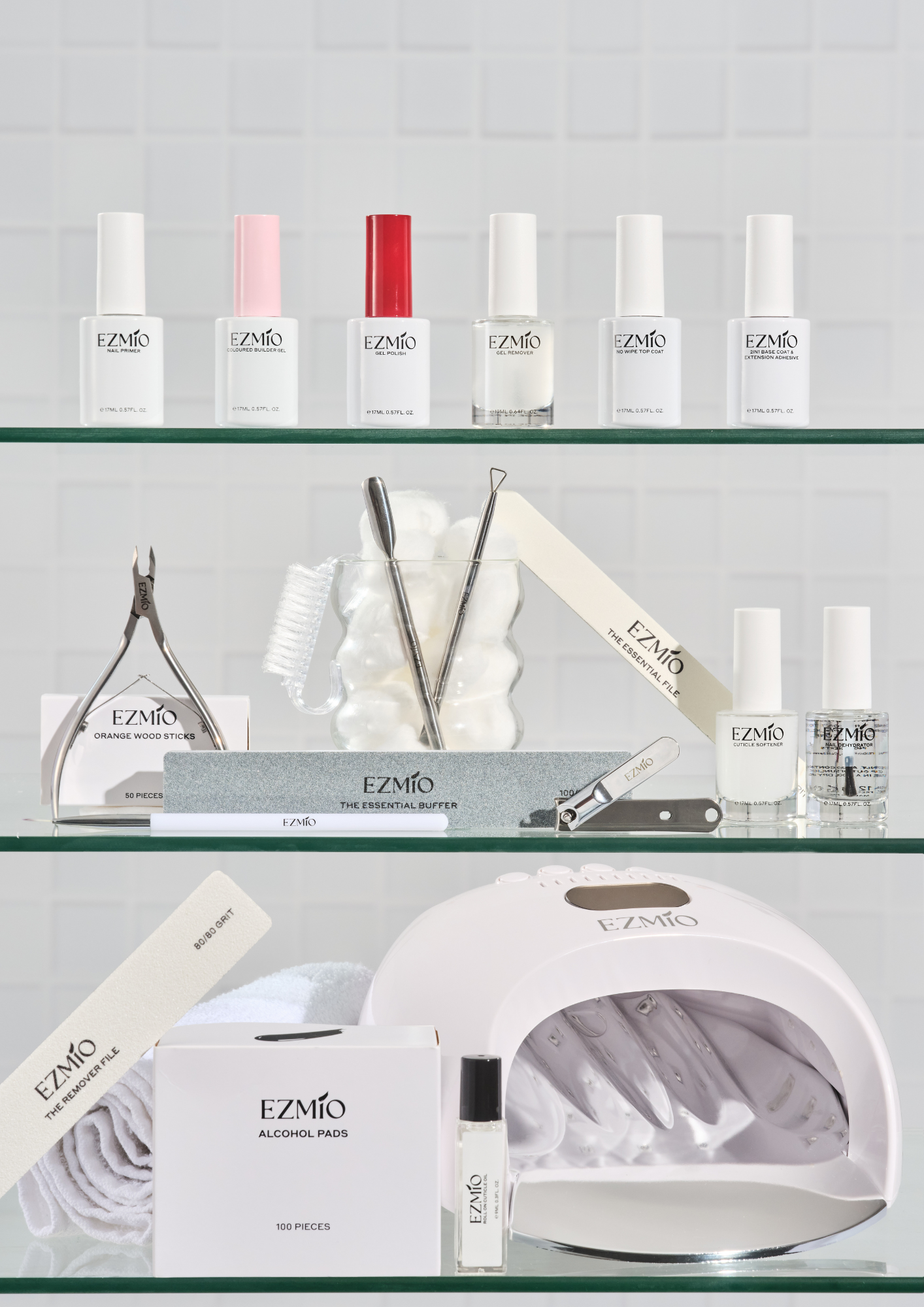 Ultimate Gel Nail Kit | All-In-One Gel Nails at Home - Ezmio Beauty