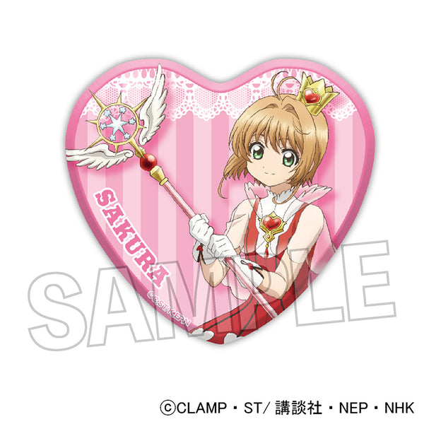 カードキャプターさくら クリアカード編 ハート缶バッジ 8 – FAN+Life