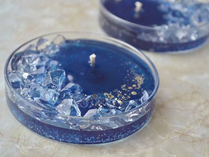 1回完結レッスン】ムーンクリスタルジェルキャンドルの作り方 | FANTIST