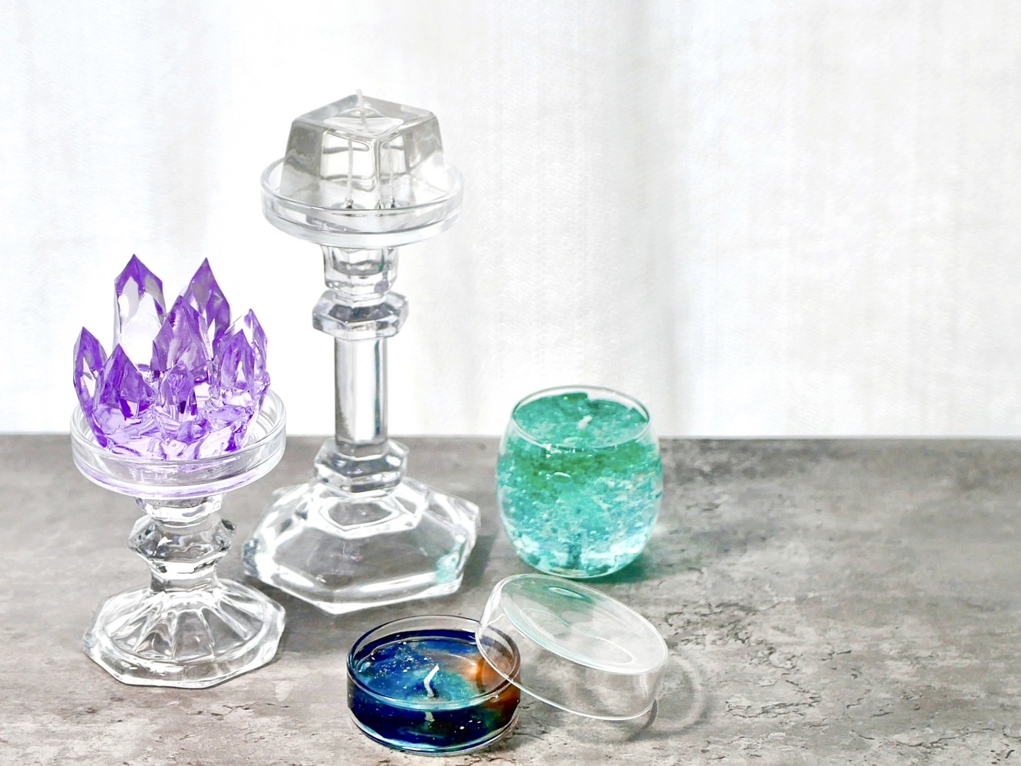 コースレッスン】透明感溢れる！はじめてのジェルキャンドル講座 | FANTIST