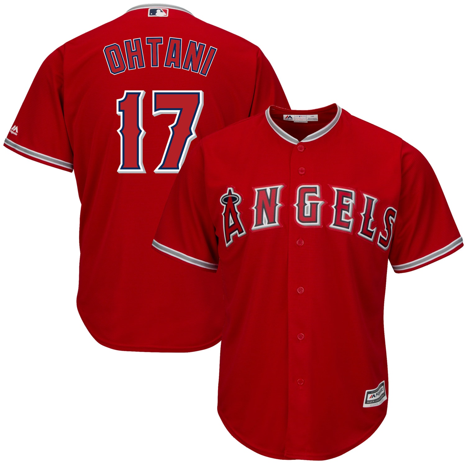 Shohei Ohtani Los Angeles Angels Majestic Big & Tall Alternate