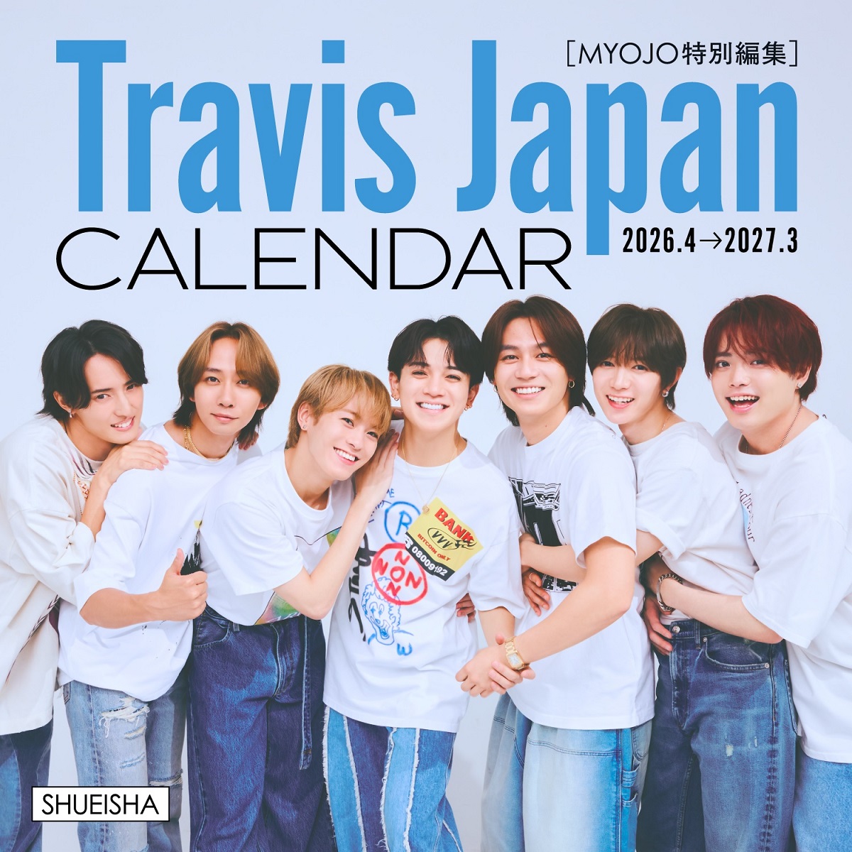 Travis Japanカレンダー 2026.4→2027.3 2026年 カレンダー se26-02