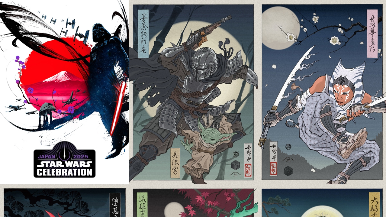 スター・ウォーズ セレブレーション ジャパン2025」浮世絵バッジアート