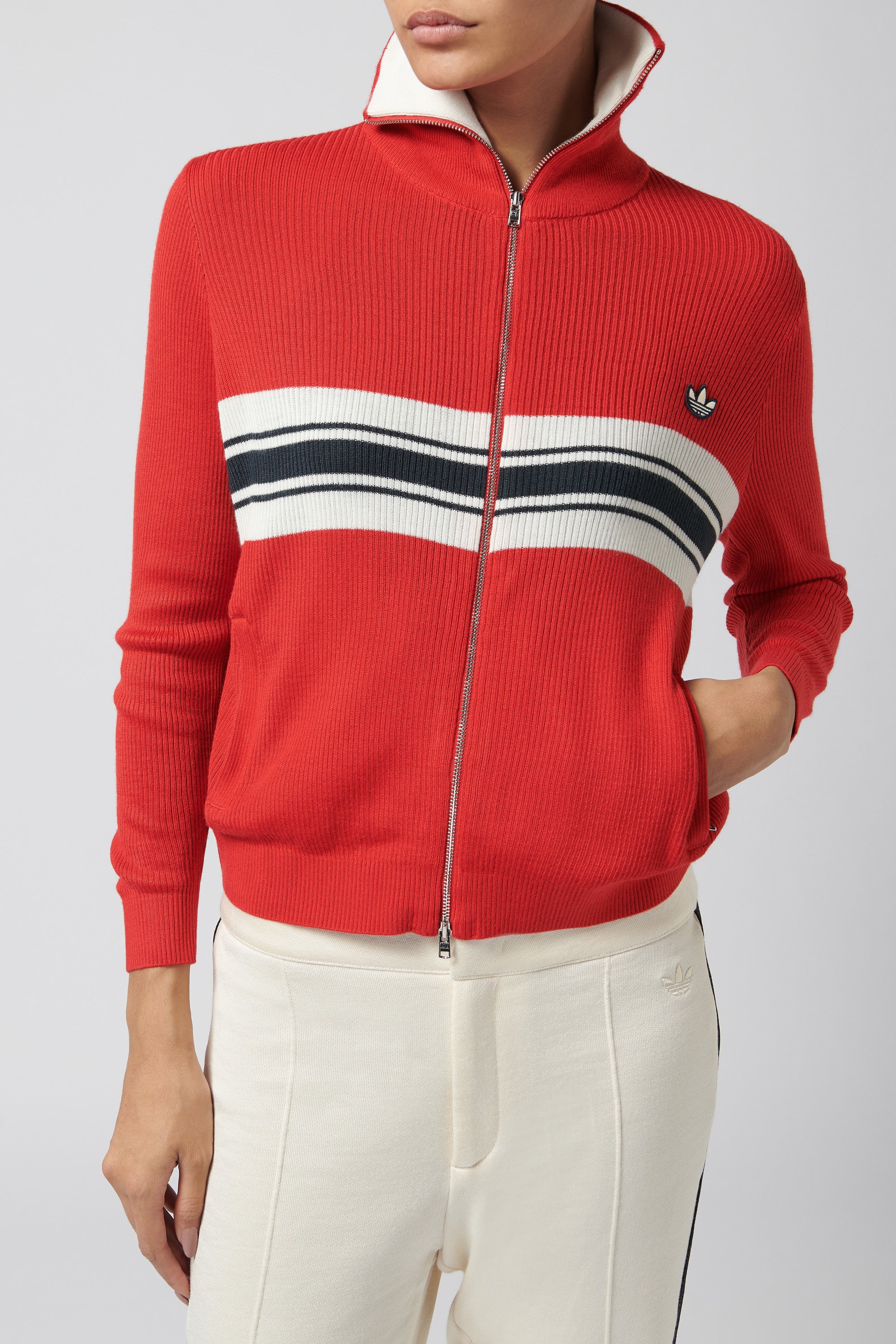 adidas x Wales Bonner adidas x Wales Bonner Red Knit Track Top