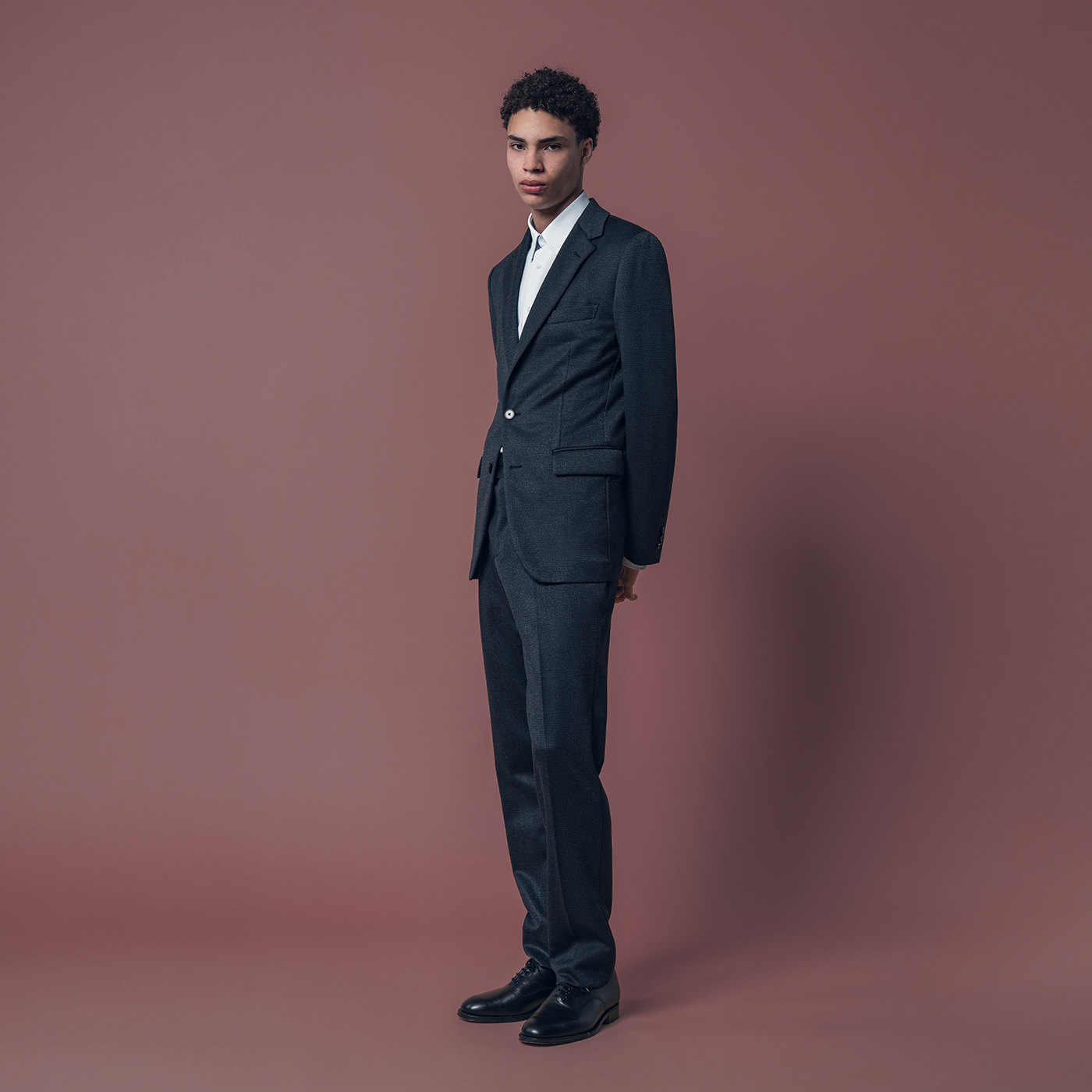 季節感を纏う、グレンチェック柄のセットアップスタイル | オーダー