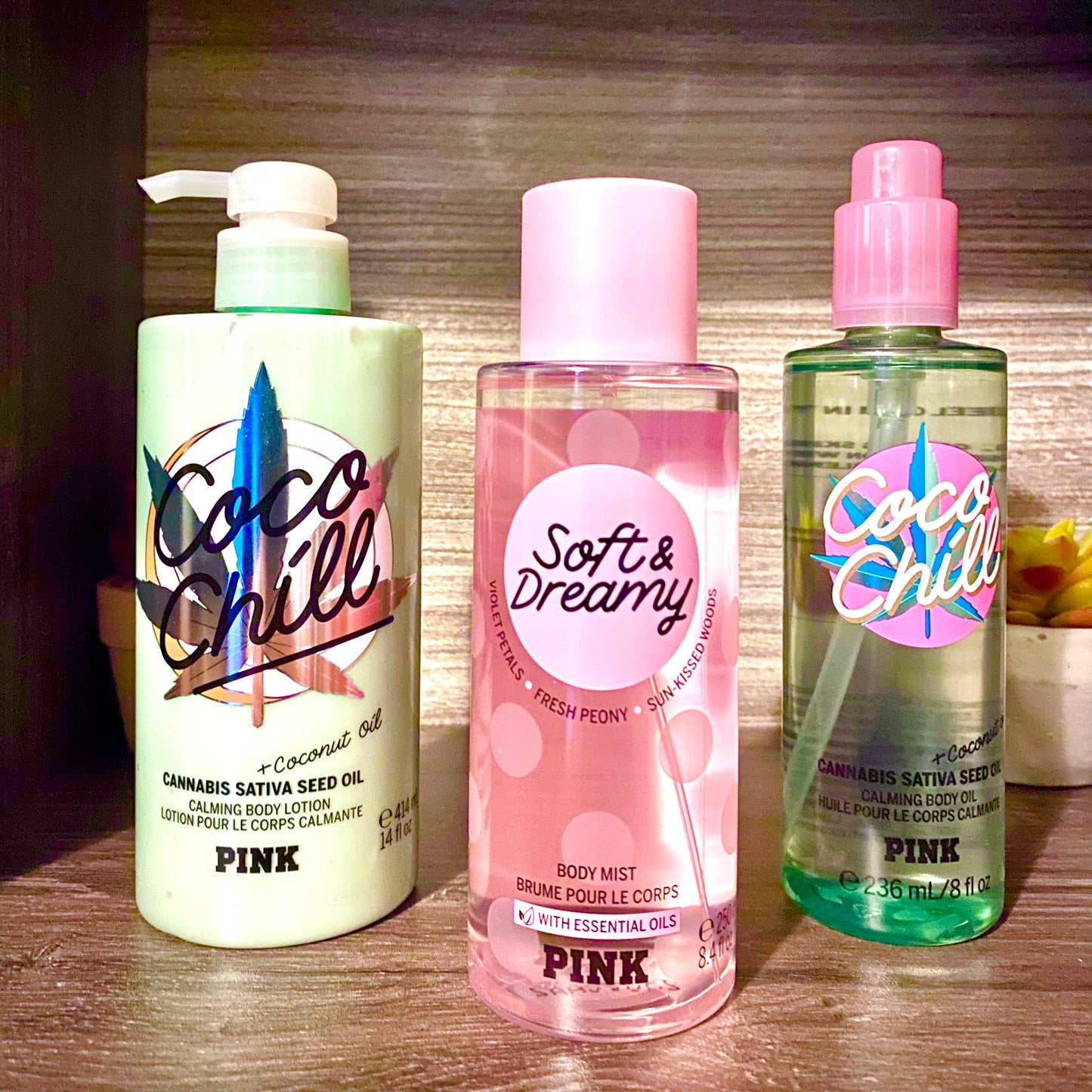 Victoria Secret Pink Coco Chill Calming Gift Bundle – FaceTreasures