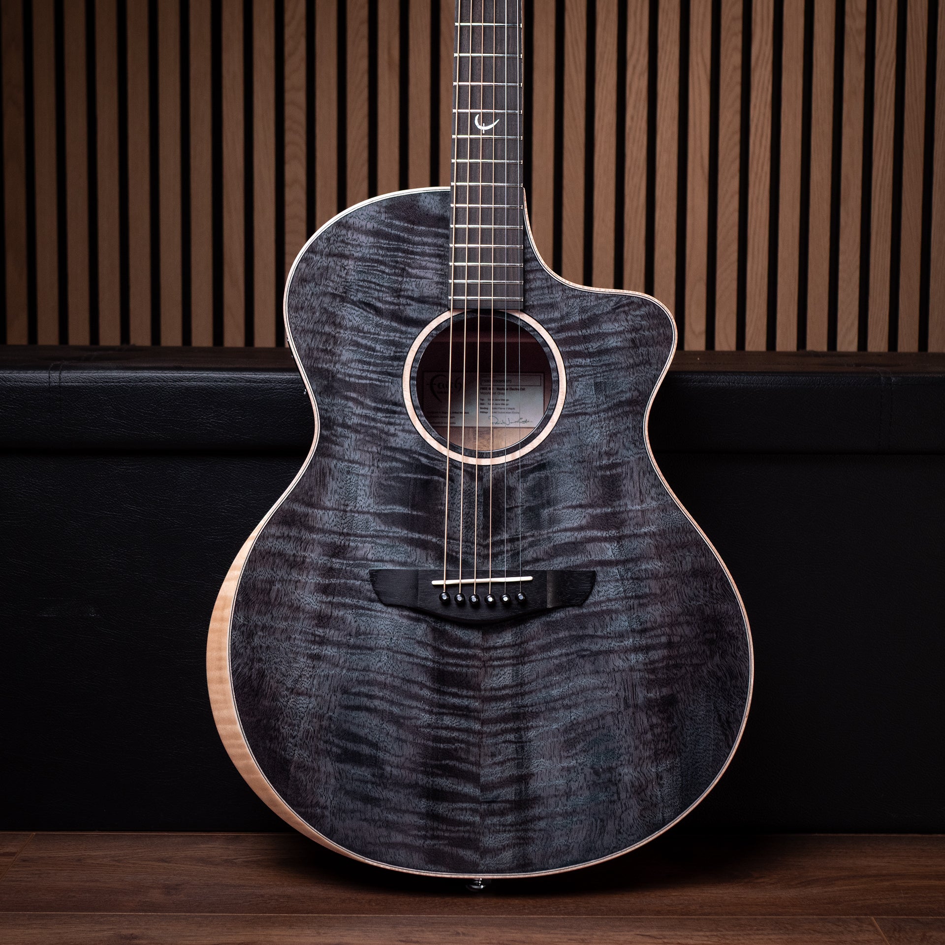 Faith FX Neptune Cutaway Electro Moondust Grey FNCEMD | Handmade