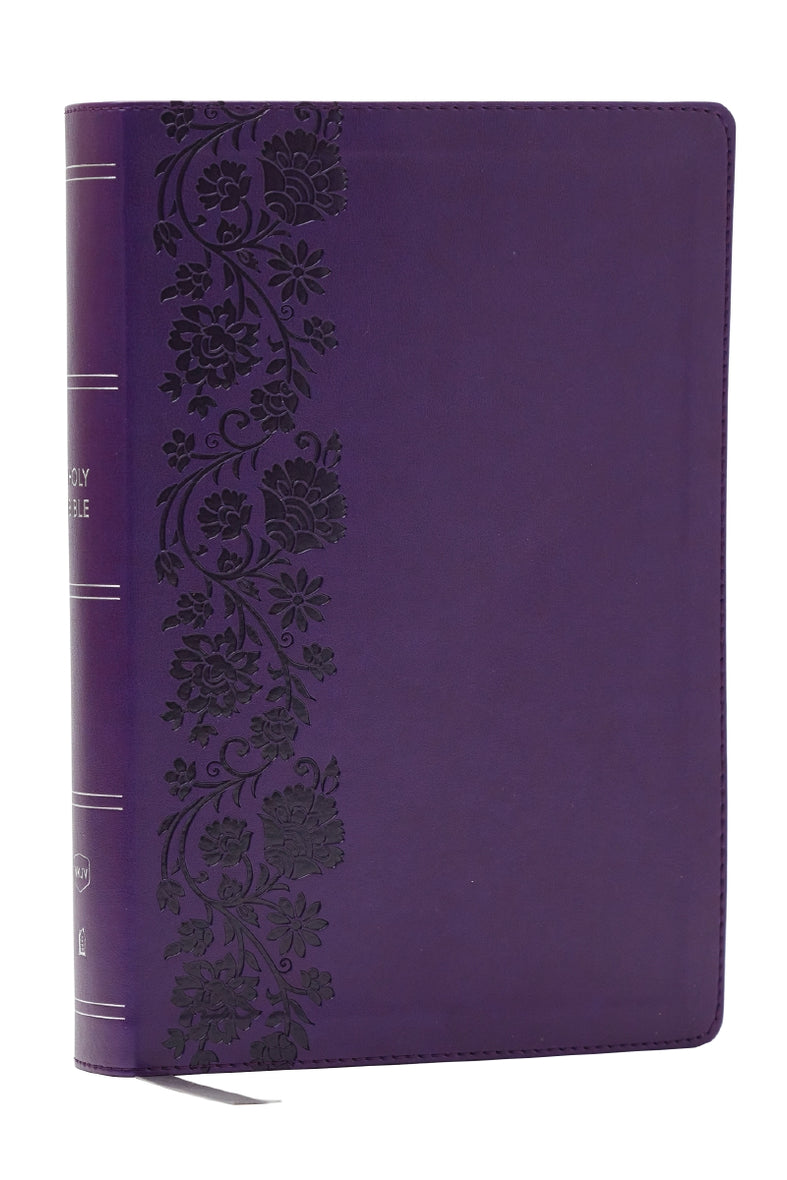 NKJV Giant Print End-of-Verse Reference Bible, Red Letter, Comfort