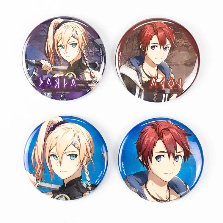 ファルコムショップ | イースX 缶バッジセット 2種