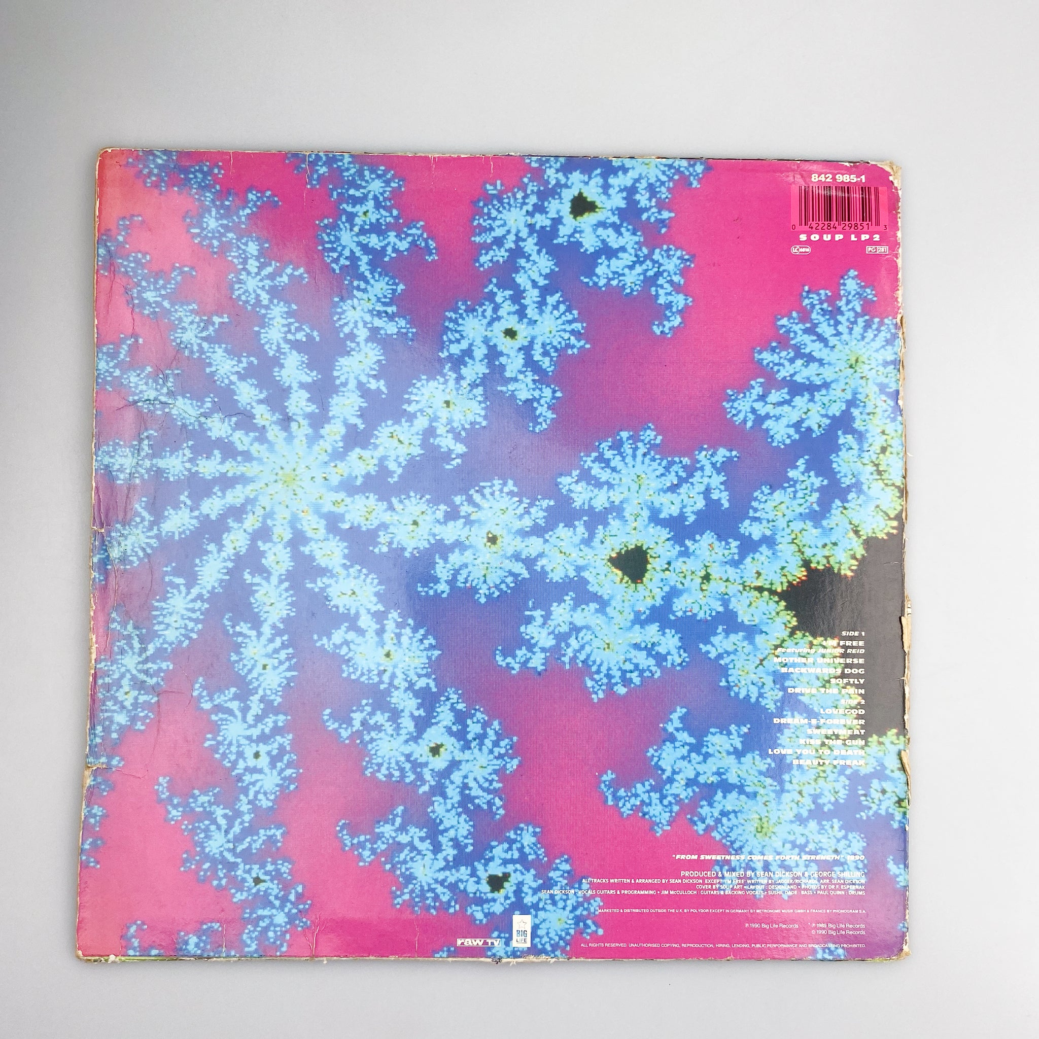 LP. The Soup Dragons. Lovegod – falsotecho