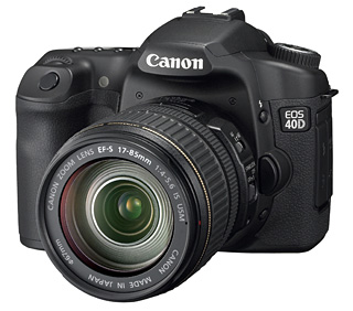 デジタル一眼レフカメラ】EOS 40D 機種仕様