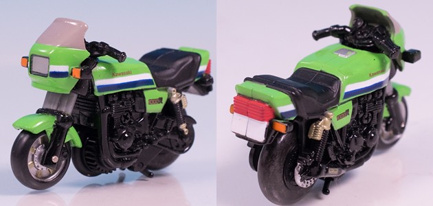 レビュー チョロQ チョロバイ KAWASAKI ニンジャZX-12Rなど : ふぃぎゅる！